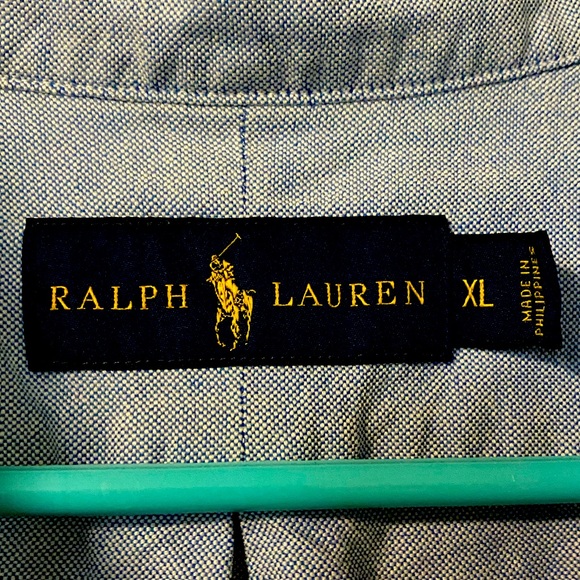 Polo by Ralph Lauren button down, long sleeve shirt. Size XL - Picture 3 of 4